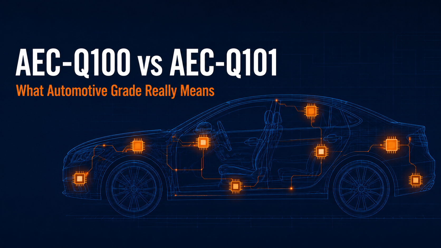 AEC-Q100 vs AEC-Q101: What Automotive Grade Really Means