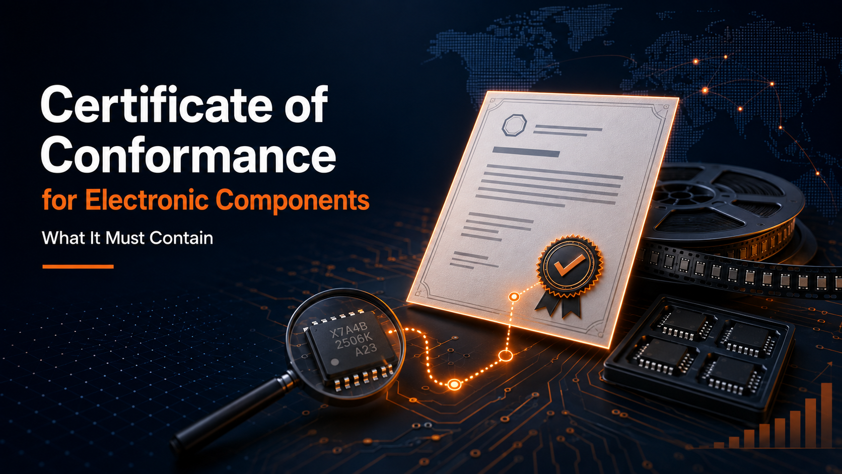 Certificate of Conformance for Electronic Components: What It Must Contain